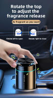Aromaterapia de Coche de Lujo Perfuma de Aleación con Luz Ambiental Diffusor de Aroma Sólido - details 3
