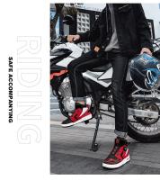 Botas de Moto Transpirables para Hombres y Mujeres Zapatos de Motociclista Informales - details 1
