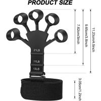 Fortalecedor de Agarre de Silicona Gripster Entrenador de Agarre de Mano para Fitness y Deportes - details 5