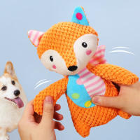 Juguete de Dentición de Peluche para Perros Estilo Zorro Elefante Ideal para Mascotas Aggressivas - details 7