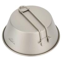 Taza de sierra para exteriores de 300/450 ml, equipo liviano con boquilla integrada, mango plegable, suministros para acampar de 0,4 mm de espesor - details 1