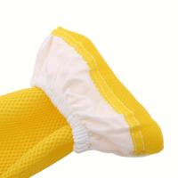 1 par de guantes a prueba de abejas, guantes de malla larga transpirables a prueba de picaduras - details 5