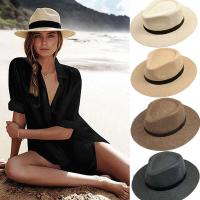 Gorras Panamá Vintage Havana Hechas a Mano Sombreros de Playa Modernos Americanos Olive a Prueba de UV para Hombres y Mujeres - details 0