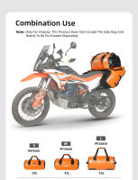 Rhinowalk-bolsa para sillín de motocicleta, 20L/45L/65L, impermeable, para asiento trasero de Motor, paquete trasero, equipaje de viaje de secado rápido - details 15
