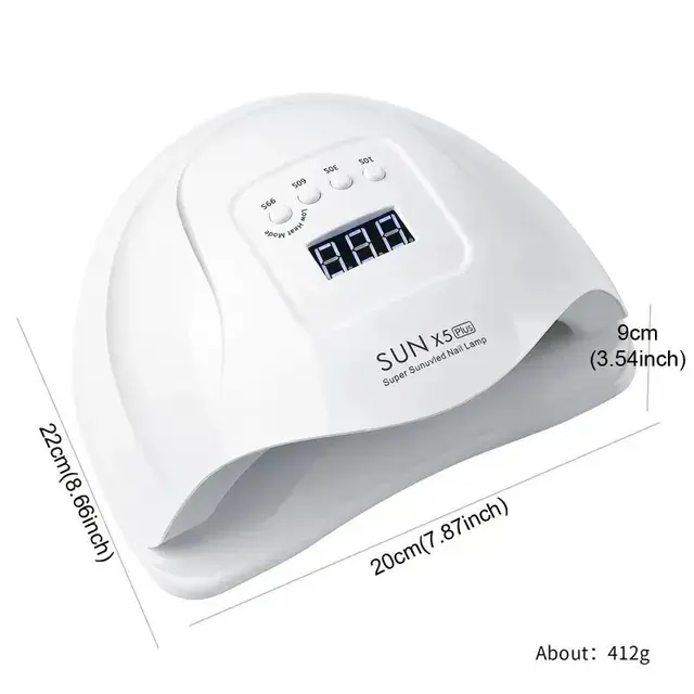 Lámpara UV LED Profesional Sun X5 Plus 36 LEDs para Secado de Esmalte de Uñas Manicura - 1