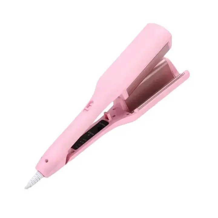 Rizador de pelo automático de iones negativos de calor, plancha plana profesional de 32mm, rizador de rollo de huevo francés de cerámica ondulada - 1