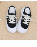 Zapatos de las mujeres 2025 verano nuevo transpirable casual tela zapatos de las mujeres de suela suave de moda versátil de las mujeres de la mitad de arrastre resistente al desgaste zapatos individuales - details 28
