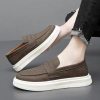 Zapatos de Cuero Casuales para Hombres Hechos a Mano Mocasines y Náuticos con Estilo al Aire Libre - details 10