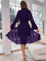 Lencería sexy para mujer, sexy, reunir pechos pequeños, tirantes de encaje, camisón de malla, traje sexual, ropa de estar - details 32