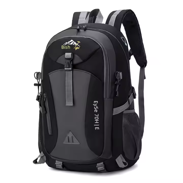 Mochila de Nailón Impermeable Ideal para Viajes de Ocio, Escalada Deportiva, Senderismo y Acampada - 1