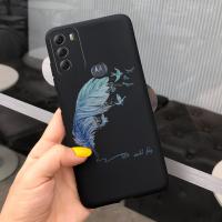 Funda trasera para Motorola G60, carcasa ultrafina de silicona TPU suave, parachoques para Motorola Moto G60 de 6,8 pulgadas, Cute Capas Cartoon Etui - details 36