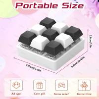 1/2/3/4/9 Keys Fidget Anti-Anxiety Point Party Stress Relief DIY Keycaps Toy Keyboard Caps - details 5