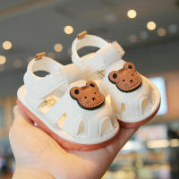Sandalias de Suela Suave Antideslizantes para Bebés de 0-2 Años Zapatos de Cabeza de Dibujos Animados para Niños y Niñas - details 4