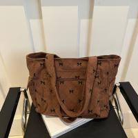 Bolso de mano de lona con patrón de lazo para mujer, bolso de hombro con múltiples bolsillos de moda para uso diario, bolso de viaje diario versátil de alta calidad, bolso para mujer, bolso - details 2