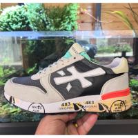Zapatos Deportivos Casuales Para Hombre PREMIATA Azul Y Blanco Moda Transpirables Zapatillas De Correr Deportivas Para Hombre - details 4
