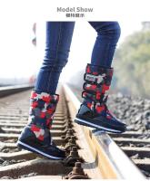 Nuevos zapatos casuales de algodón antideslizantes de terciopelo de invierno para hombres y mujeres - details 8