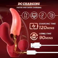 Leten Vibrador 2 en 1 Estimulador de Clitoris y Masturbador de Punto G Juguete Sexual para Mujeres - details 4