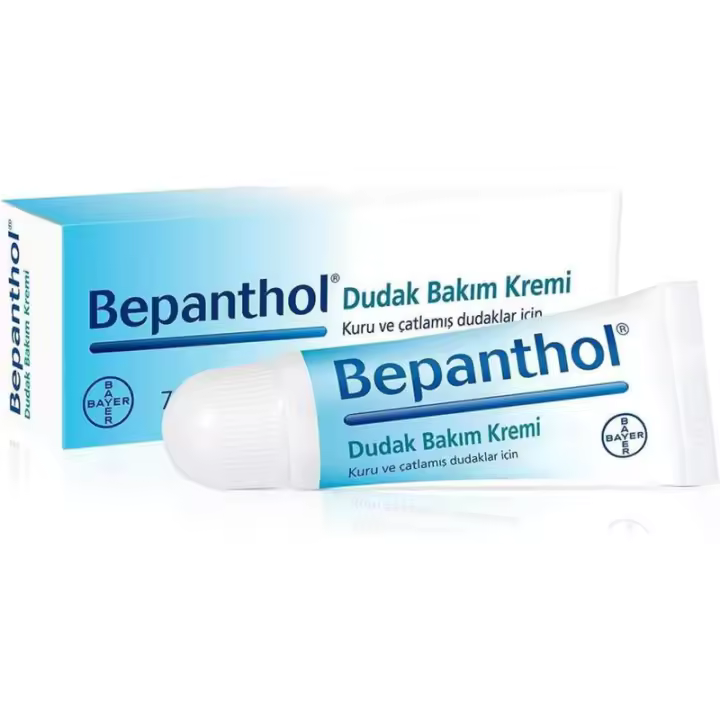 Crema para el cuidado de los labios con bepanthol caliente - 1