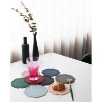 Mantel Individual de silicona para Decoración de mesa, posavasos antideslizante para cocina, 2 piezas - details 7
