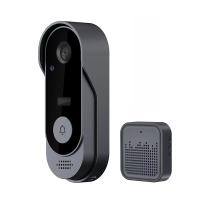 Cámara de Timbre Inalámbrica CutePanda 1080P Detección Humana AI Timbre con Carillon WiFi 2.4G - details 0