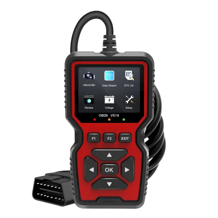 Herramienta de diagnóstico del escáner OBD2 para Automóvil, Luz del Motor, Lector de códigos de Falla del Automóvil, herramienta de detección de prueba de Tensión DE LA Restauración - 1