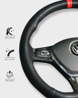 Protector Universal para volante de coche de 38cm, accesorios para coche, cubierta de cuero Napa para volante, salida de fábrica - details 1