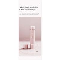 Maquinilla de afeitar eléctrica para mujer, recortadora de Bikini, depiladora corporal, Afeitadora eléctrica para zona privada, depilación Facial de piernas y axilas - details 12