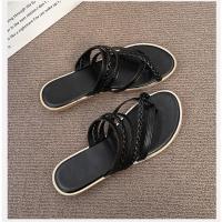 Sandalias de Mujer Verano 2025 Punta Redonda Moderna - Tejido Artesanal con Doble Estilo Playa y Ciudad - Zapatos Deportivo Elegante de Moda para Vacaciones (Estilo Havaianas) - details 22