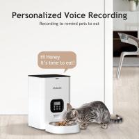 Comederos automáticos para gatos - Comedero temporizado para mascotas para gatos y perros con dispensador de alimentos secos, bolsa desecante, control de porciones programable, 4 comidas diarias, grabadora de voz de 10 segundos - details 3