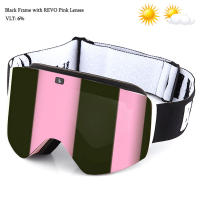 Gafas magnéticas polarizadas de doble capa para hombre y mujer, lentes de esquí antiniebla, UV400, para Snowboard, novedad de 2024 - details 41