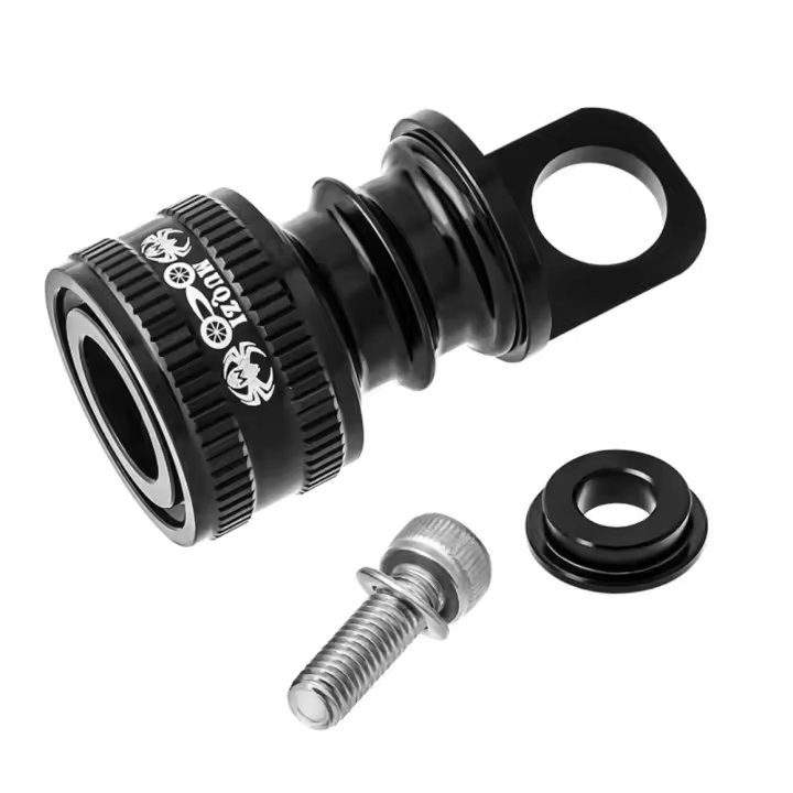 Adaptador de Pedal de liberación rápida de aleación de aluminio, Base de montaje de marco de bicicleta ultraligera antioxidante, hebilla QR anticorrosión - 1