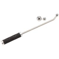 Herramientas de mantenimiento de instrumentos, reparador de trompetas con 2 bolas de Metal para el cuidado de mantenimiento de trompetas - details 1