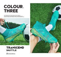 Botas de fútbol de alta calidad para hombre, zapatos de fútbol, tacos TF/FG para niños, zapatillas de fútbol resistentes al desgaste, zapatos de entrenamiento de Futsal al aire libre - details 17