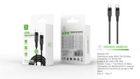 Cable de datos tipo C PD de 60w Cable de carga súper rápida Cable de carga rápida 20V/3A Cable USB C Cable de teléfono 1M/2M/3M - details 7