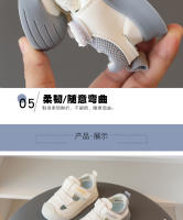 Zapatos de bebé, sandalias de punta para niñas nuevas de verano, zapatos funcionales, niños versátiles, suelas suaves, dedos antipatada para niños pequeños - details 6