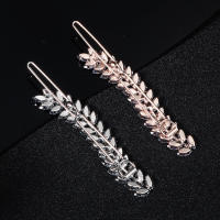 Pinzas Para El Cabello De Mujer Con Zirconia Y Cristal Adornos De Moda Para El Pelo Barretas De Boda Joyería Accesorios Para El Cabello - details 7