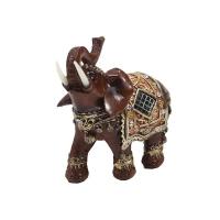 Estatua dorada de la suerte, estatuilla de riqueza, regalo, decoración del hogar, escultura de elefante Feng Shui - details 41