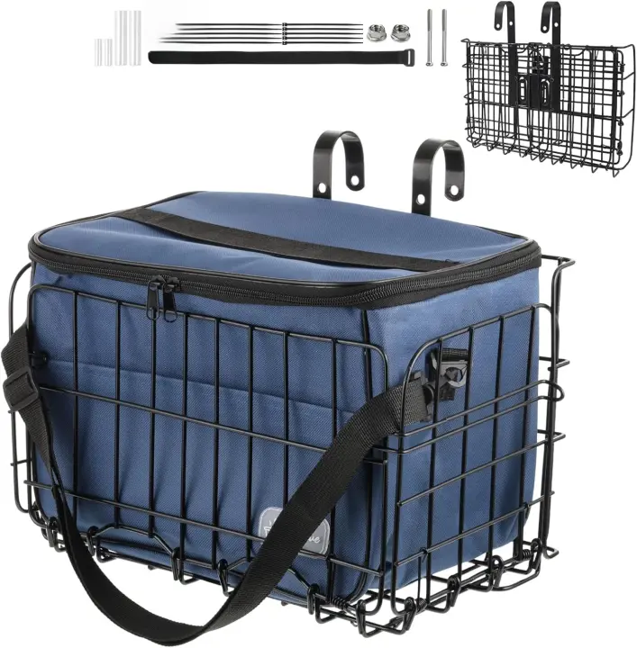 Cesta de Bicicleta Delantera Rack Deportivo para Bicicletas y Muebles - 1