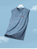 Verano de los hombres 2025 nuevo secado rápido T hielo fresco tejido deportes manga corta cuello redondo correr fitness T. - details 16