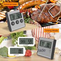Termómetro Digital inalámbrico remoto Tp700 para cocina, sonda para barbacoa, parrilla, horno, temporizador de carne, temperatura ajustada manualmente - details 4