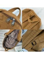 Mochila de Lona Vintage para Mujer Nueva Moda Escolar Bolsa de Laptop para Viajes - details 2