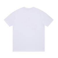 Nueva colección de verano con logotipo impreso frontal, camiseta deportiva de algodón puro con cuello redondo para hombre, camisa informal de estilo básico para pareja - details 1