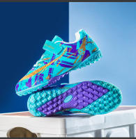 Zapatos de Fútbol para Hombres, Mujeres y Niños Pisadas Seguras con Hierba Artificial y Cuero - details 1