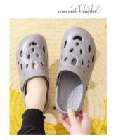 Nuevas zapatillas de verano a la moda para mujer, sandalias femeninas con parte inferior gruesa, chanclas de casa suaves, calzado para jardín EVA, sandalias de playa, Zapatillas de casa - details 5