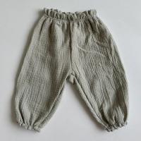 Pantalones de Verano para Bebé Organicos Estampado de Tigre Oso Floral - details 7