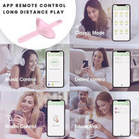 Bragas vibradoras portátiles para mujeres, consolador, Juguetes sexuales, Bluetooth, orgasmo, inalámbrico, Control por aplicación, tienda sexual para parejas - details 1
