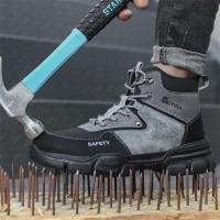 Zapatos de Seguridad de Acero Zapatillas Deportivas con Punta de Acero Indestructibles para Sitio de Construcción Moda de Alta Calidad - details 26