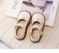 Zapatos de cuero de suela suave para niña, zapatos antideslizantes de princesa para niño, zapatos de flores bordadas para niño, zapatos Mary Jane informales versátiles de primavera - details 14