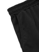 5 pantalones cortos informales holgados para hombre: negro, beige, azul marino, verde, gris con cinturilla elástica y cordón, pantalones cortos deportivos ligeros para correr con bolsillos, ropa deportiva | Estilo casual | Cintura elástica - details 3