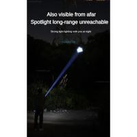 Linterna de Luces Fuertes Impermeable, Carga de Litio, Para Uso Diario y de Emergencia - details 13